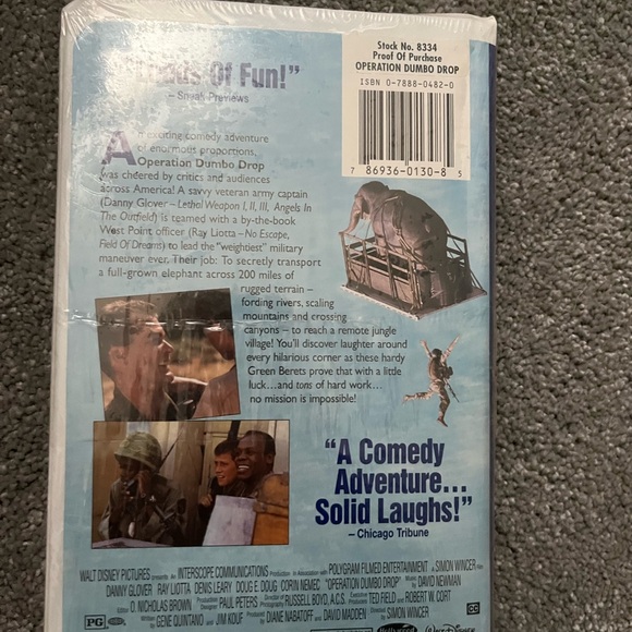 Sealed VHS - Operation Dumbo Drop - Picture 4 of 7